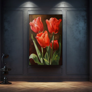 Tulip Oil Painting